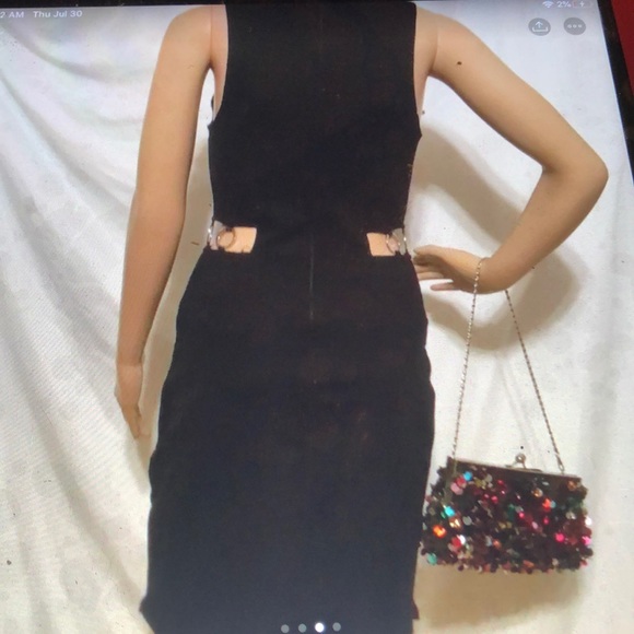 AQUA CAPSULE WOMENS SZ M DRESS - Picture 3 of 3